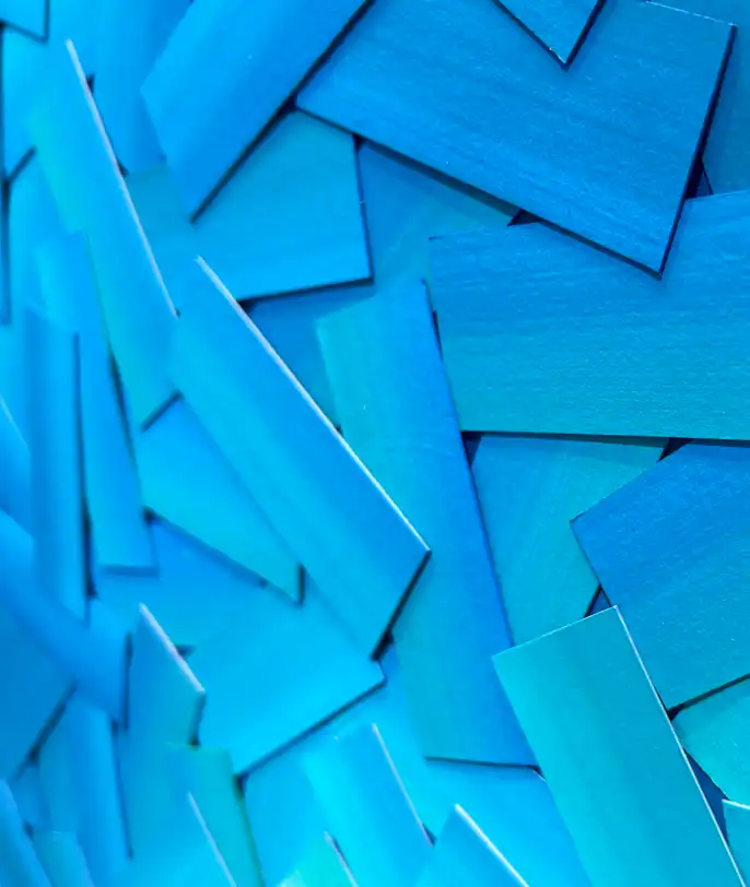 수백개의 아름다운 네모 조각