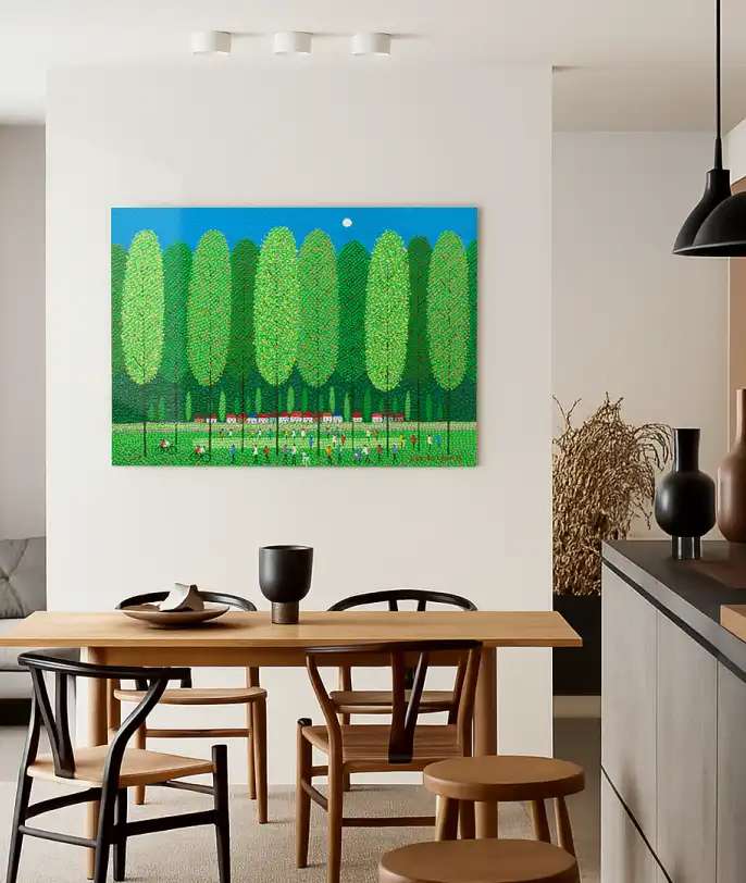 그림닷컴 독점, 동심을 품은 온화한 풍경