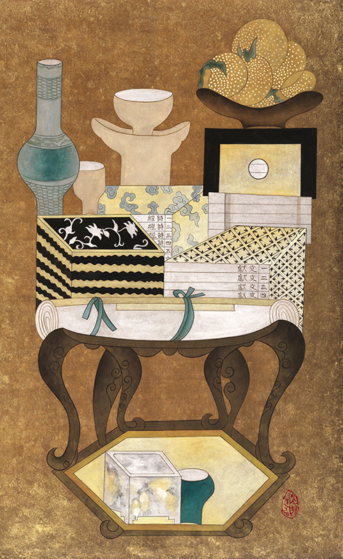 남윤희 - 문방기명도2