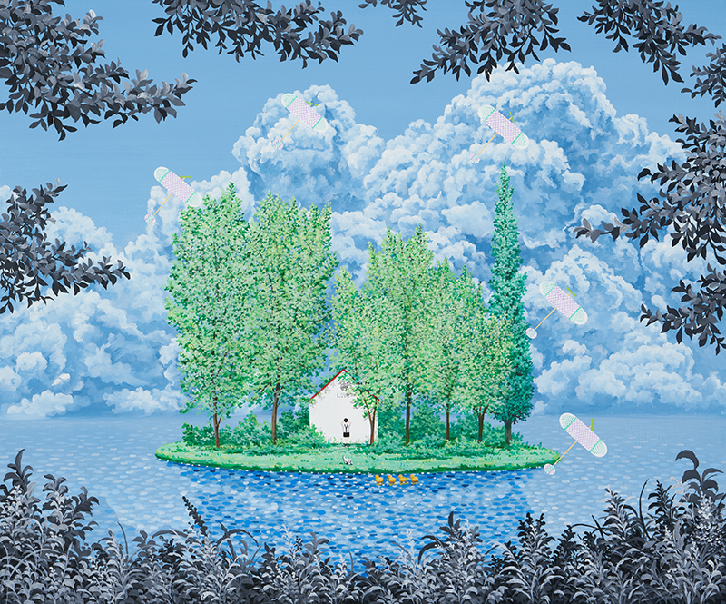 심봉민 - 섬 위에 던져 쌓인