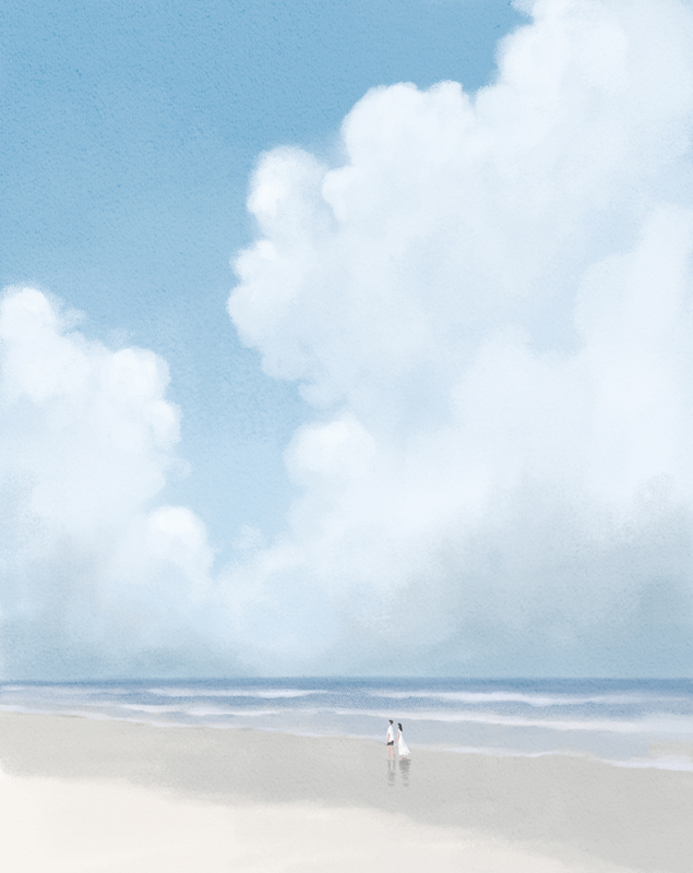 프롬메이 박지영 작가 - 여름바다