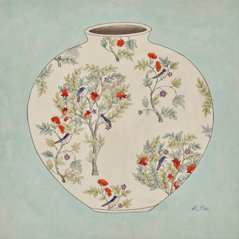 김경희 - 달항아리-정원 Ⅲ