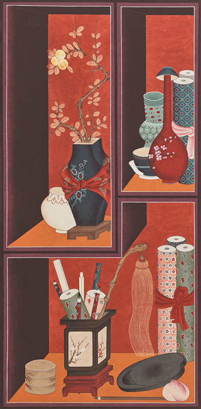 남윤희 - 책가도 8폭 5