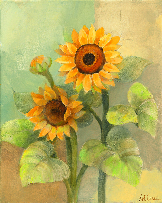 알베나 흐리스토바 - Summer Sunflower II