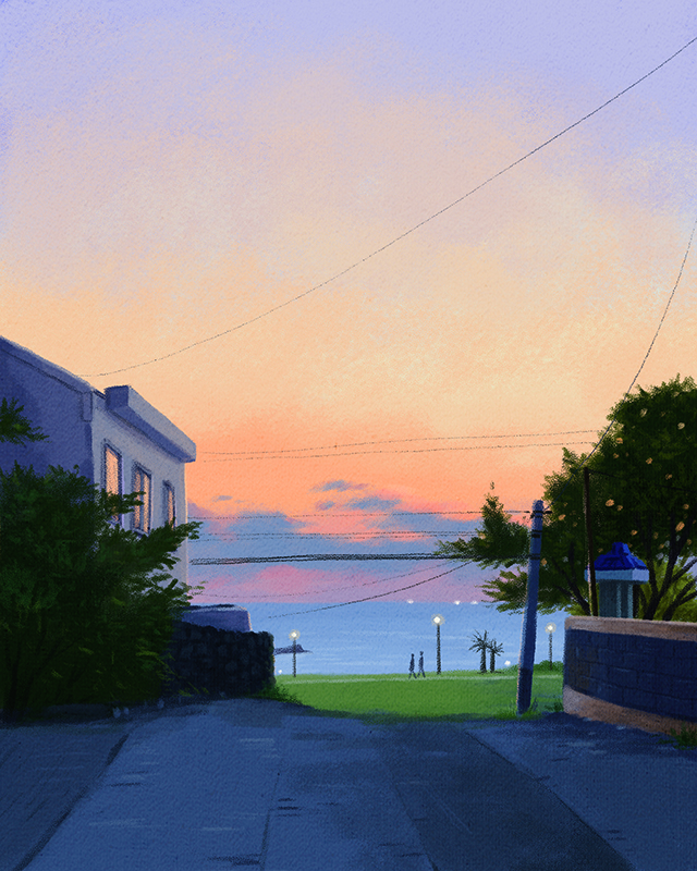 프롬메이 박지영 작가 - 해질녁