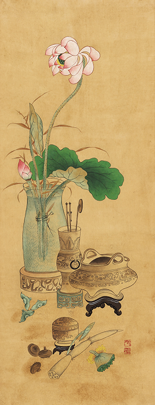 남윤희 - 기명절지도 ll