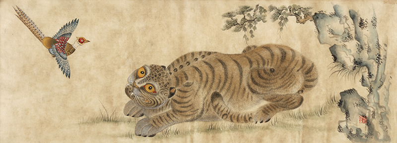 남윤희 - 꿩과 호랑이