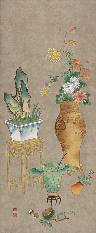 남윤희 - 기명절지도 l