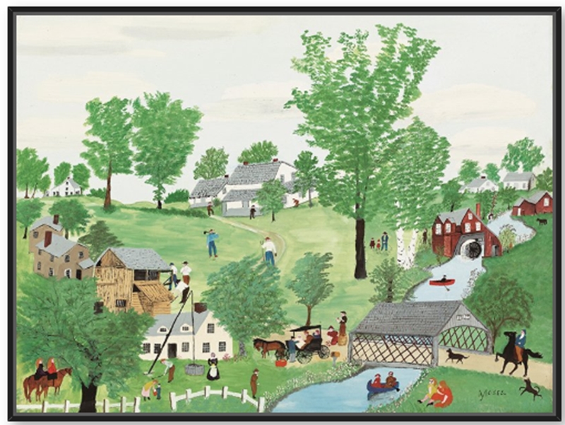 그랜마 모지스 - 봄