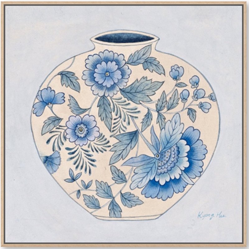 김경희 - 달항아리그림_Blue