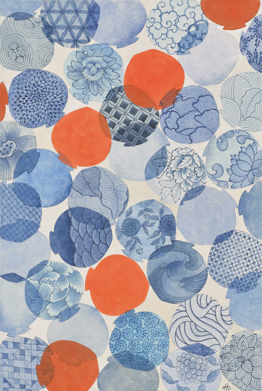 김경희 - 달항아리_Movement (Orange)