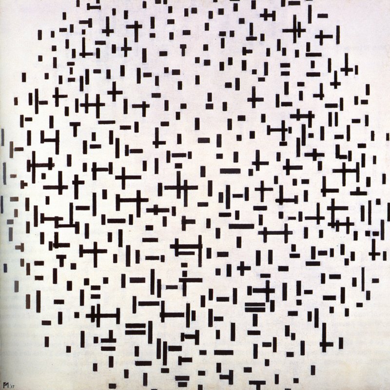 피에트 몬드리안 - Mondriaan Compositie in Lijn