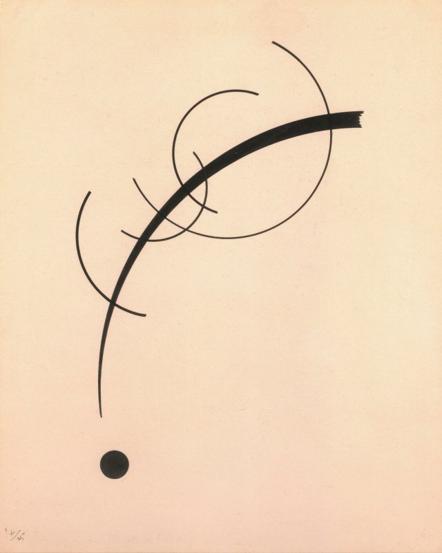 바실리 칸딘스키 - Free Curve to the Point