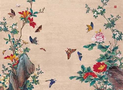 민화가인 - 화접도 1