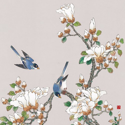 민화가인 - 화조도 S3