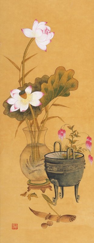 남영록 - 기명도 (연화)