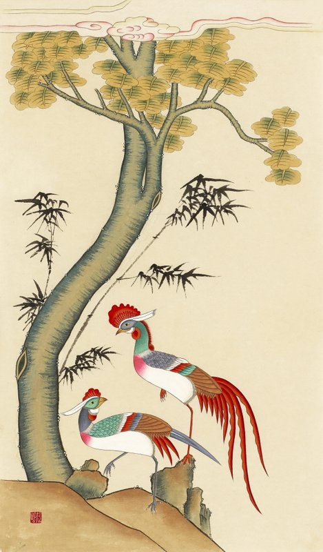 방희원 - 봉황도