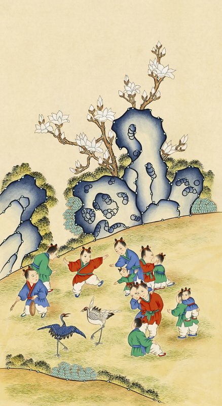 방희원 - 백동자도 (좌)