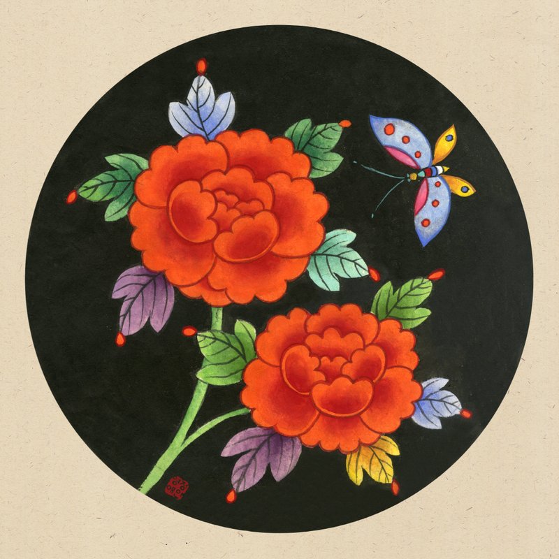 정영애 - 모란 Ⅰ