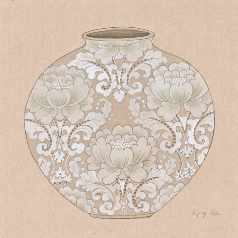 김경희 - 달항아리_Lotus Ornament