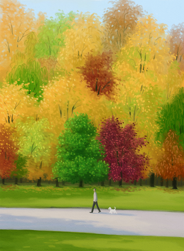 프롬메이 박지영 작가 - Autumn Walk