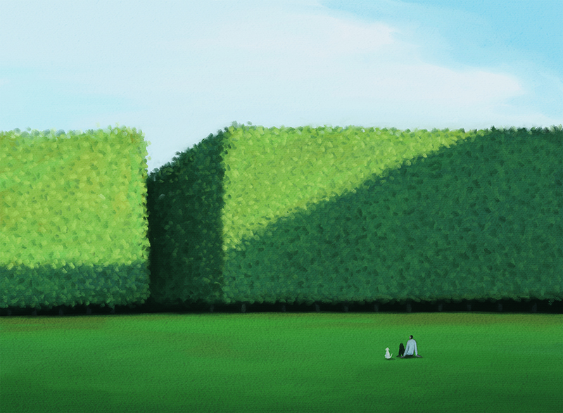 프롬메이 박지영 작가 - 어느 공원의 오후