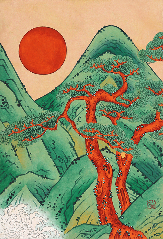 남윤희 - 오봉도 (우)