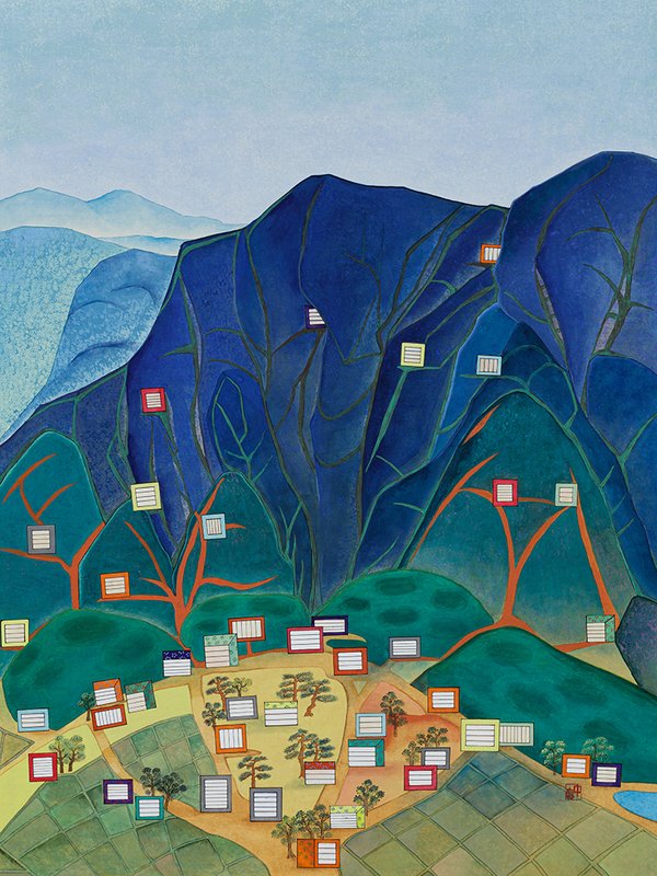 조은희 - 강화도 마니산 책가도