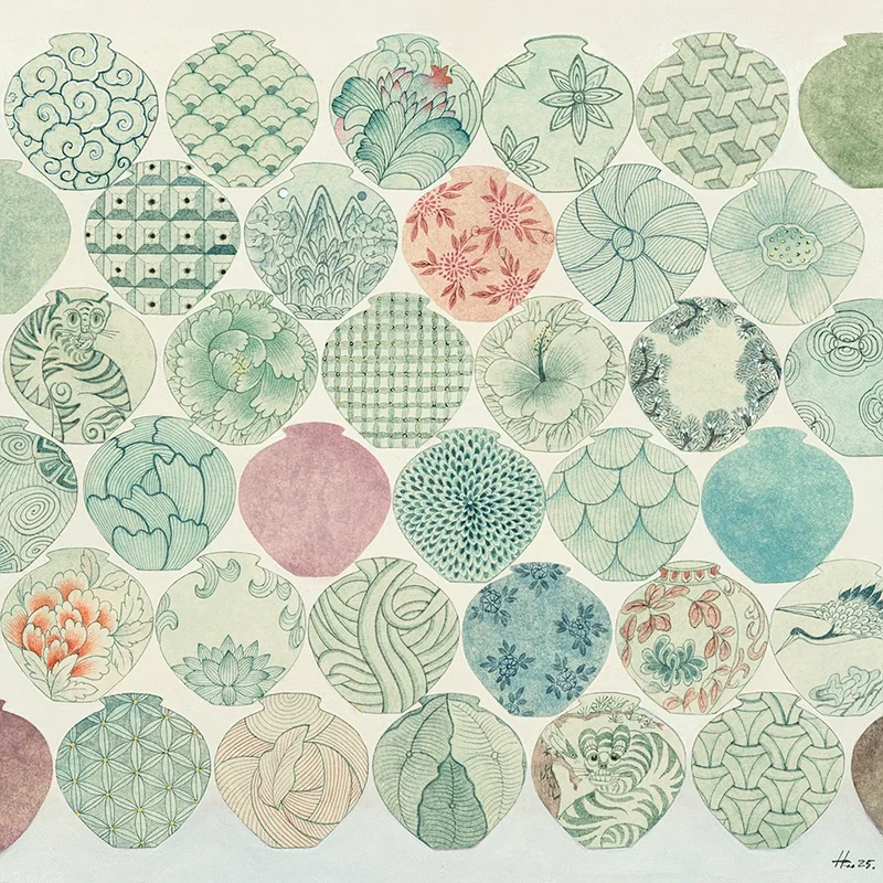 김경희 - 달항아리_지구의 숨결