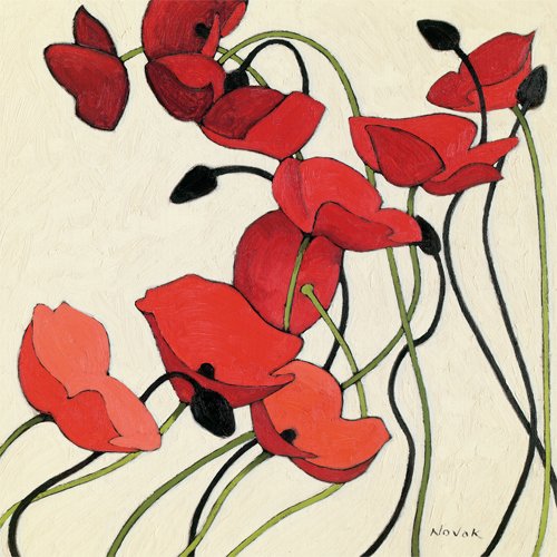 셜리 노박 - Poppies and Cream II