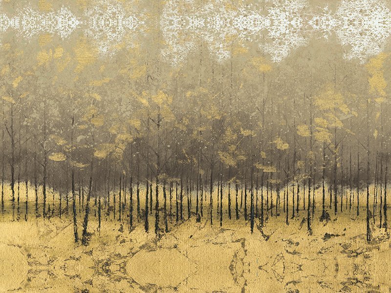 제임스 윈즈 - Golden Trees Taupe Ⅲ Crop