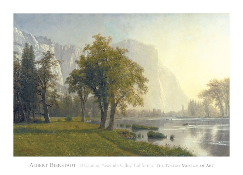알버트 비어스타트 - El Capitan, Yosemite Valley, California, 1875