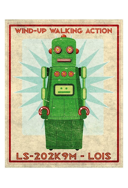 존 골든 - Lois Box Art Robot