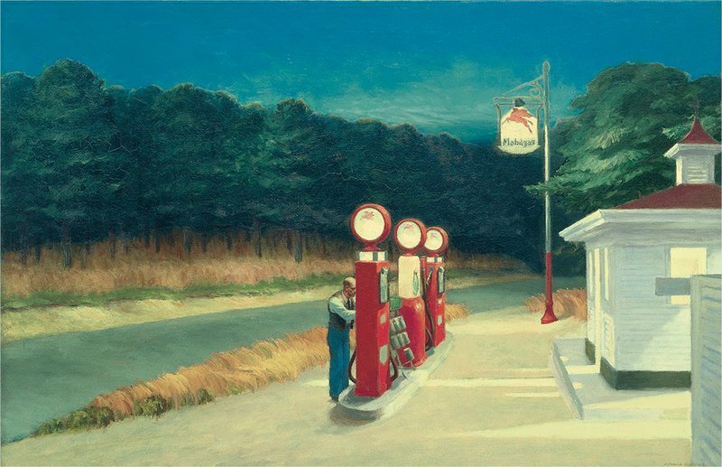 에드워드 호퍼 - Gas, 1940