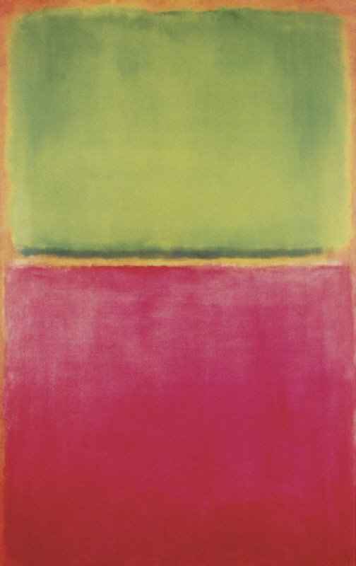 마크 로스코 - Green, Red, on Orange