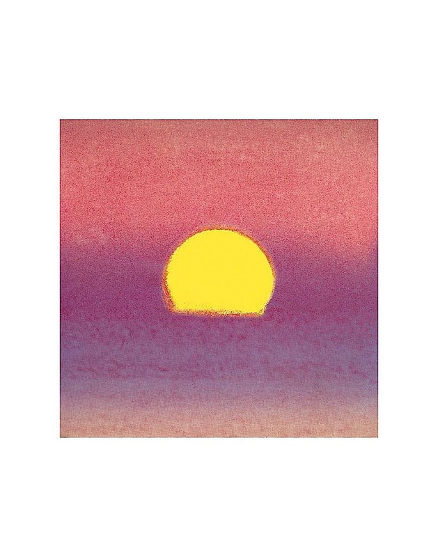 앤디 워홀 - Sunset, 1972 40/40 (Lavender)