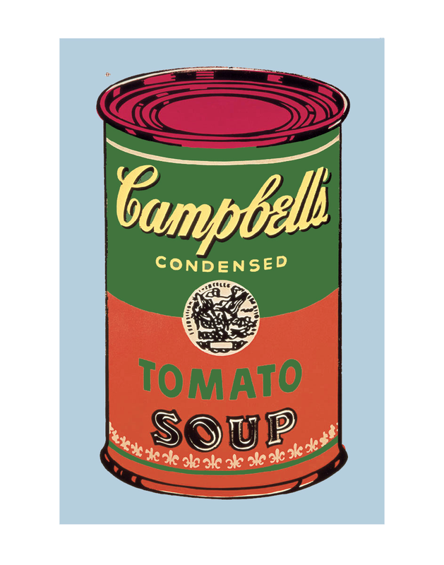 앤디 워홀 - Campbell'S Soup Can, 1965 (Green & Red)
