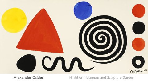 알렉산더 칼더 - Abstraction, 1966