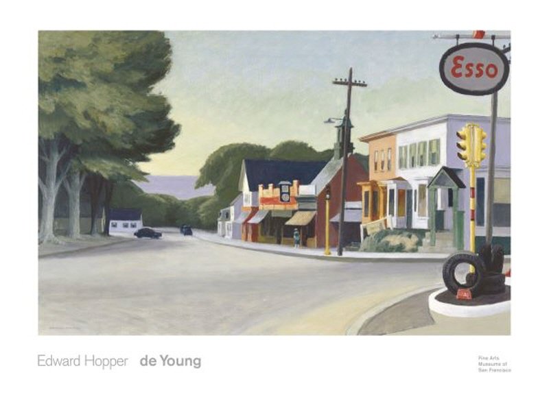 에드워드 호퍼 - Portrait Of Orleans 1950