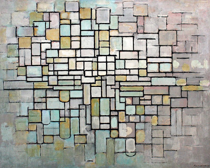 피에트 몬드리안 - Composition No. II