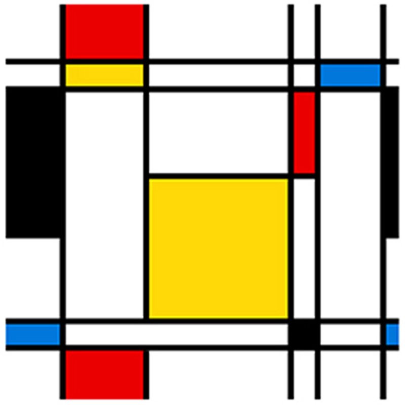 작가 미상 - Abstract Geometric Pattern II