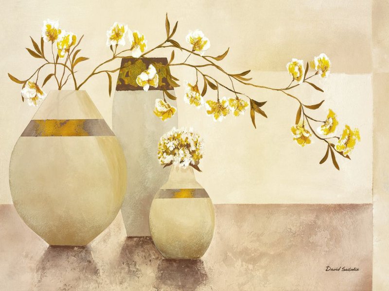 데이빗 세달리아 - Golden Blossom I