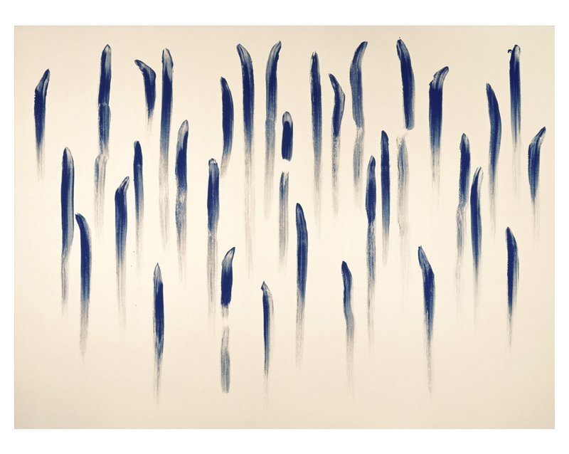 이우환 - From Line_선으로부터 (L)