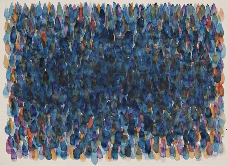 이우환 - From Point_점으로부터 (XL)