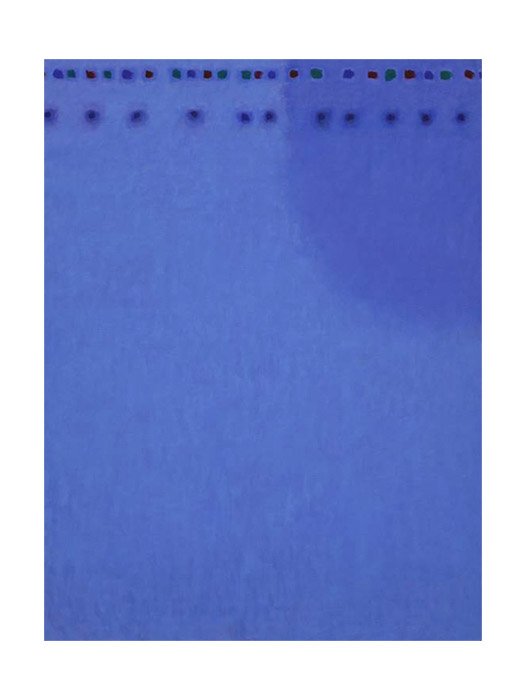 김환기 - 파란달밤 15-VI-65