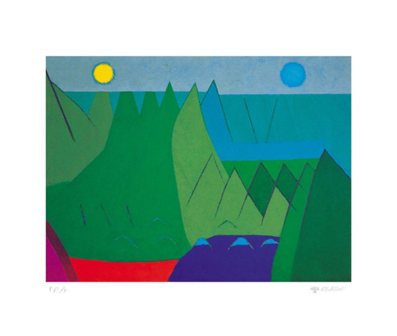 유영국 - 일월도 1975