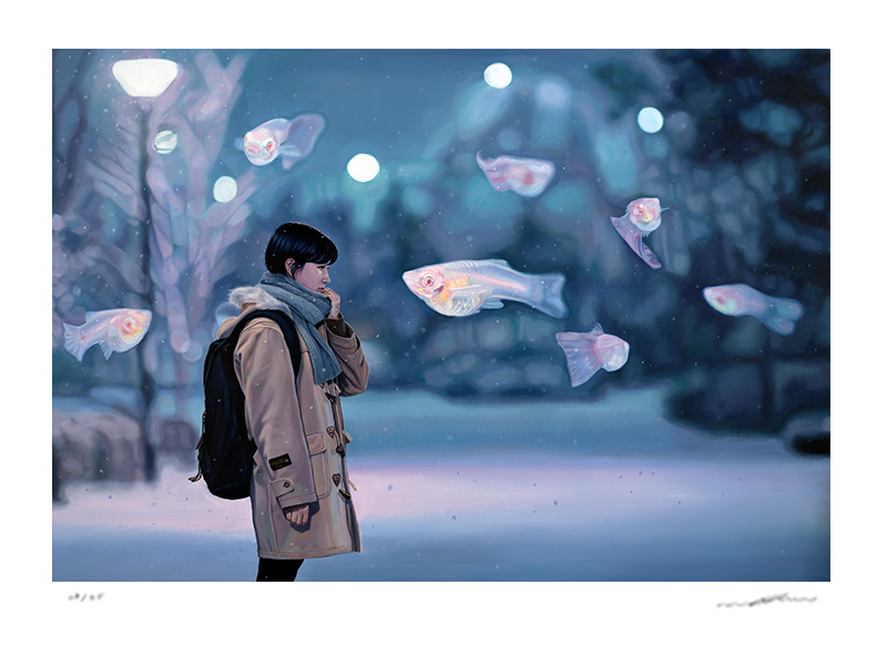 정우재 - Afterglow-Snowy night