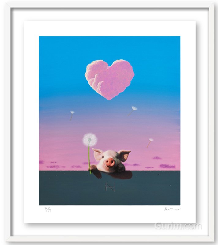 송형노 - Olivia over the wall (pink heart)