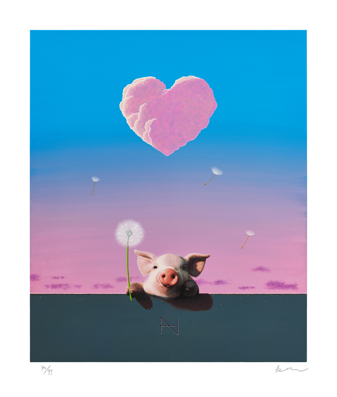 송형노 - Olivia over the Wall (Pink Heart)