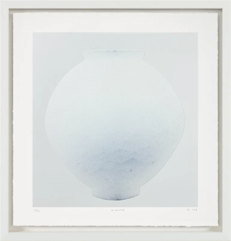 최영욱 - 달항아리 Karma (gray)